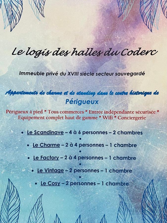 Appartamento Logis Des Halles Du Coderc Périgueux Esterno foto